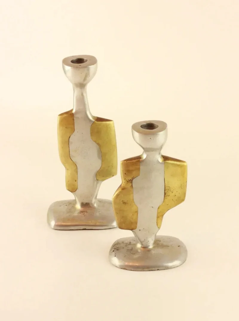 Brutalist Candleholders