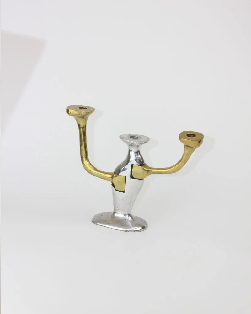 Brutalist Candle Holder