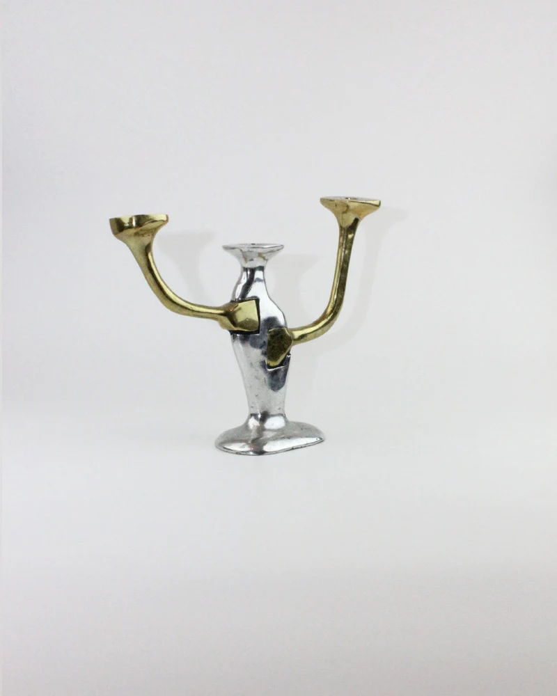 Brutalist Candle Holder