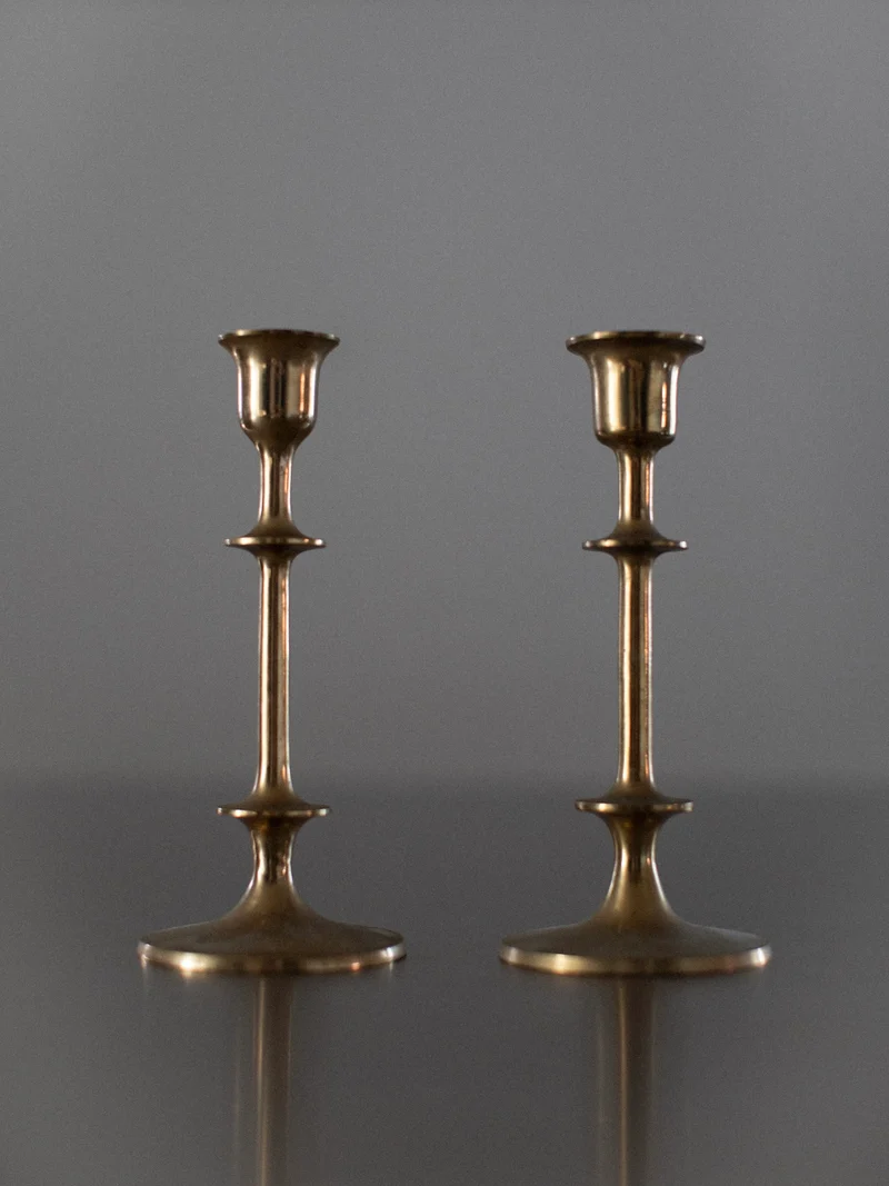 Brass Candleholders