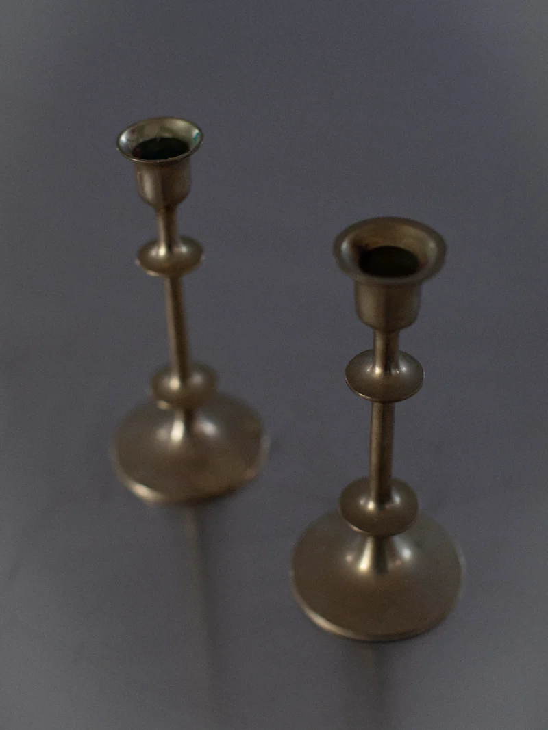 Brass Candleholders