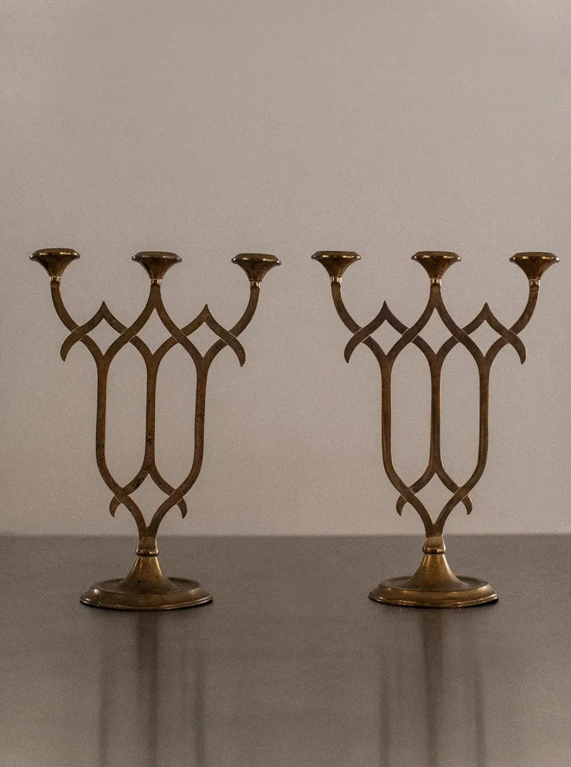 Brass Candleholder