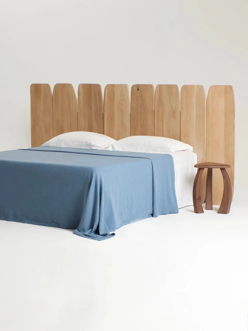 Madeira Oak Headboard Medium