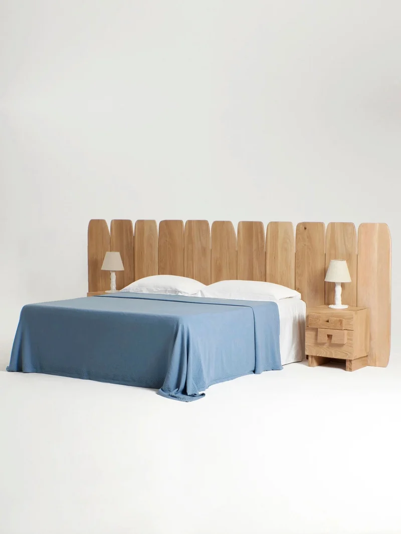 Madeira Oak Headboard Large