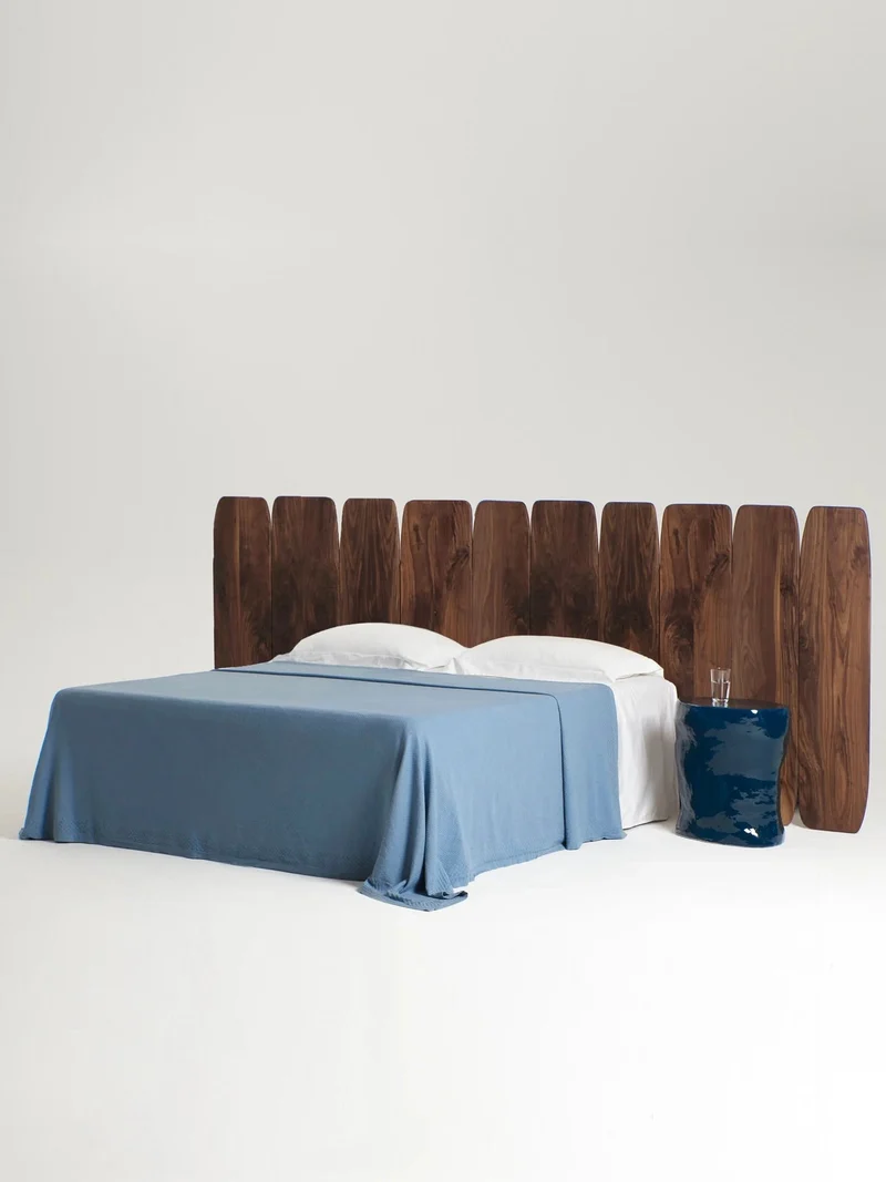 Madeira Walnut Headboard Large