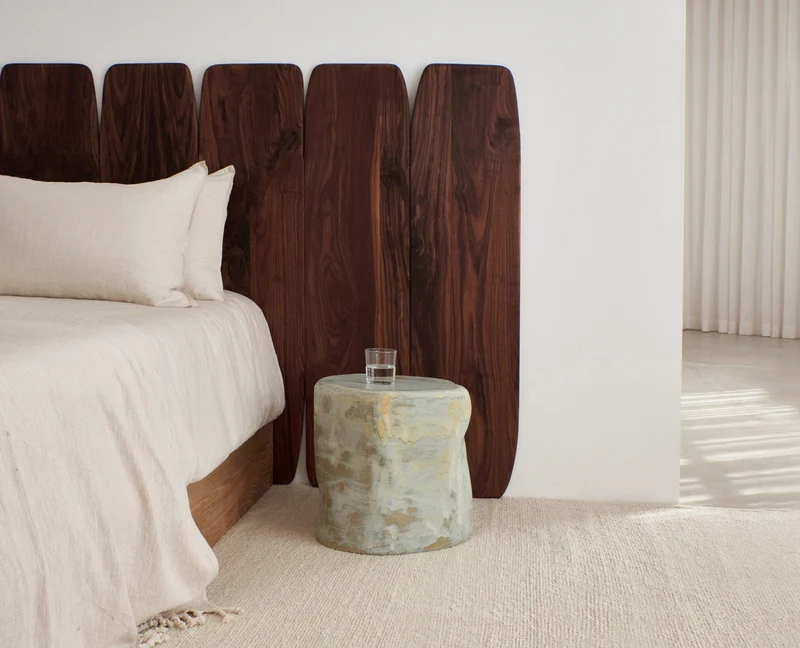 Madeira Walnut Headboard Large