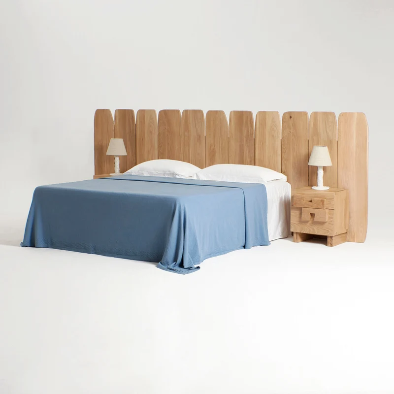 Madeira Walnut Headboard Large