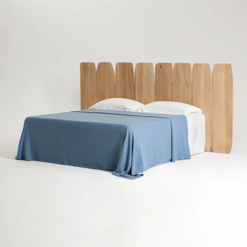 Madeira Walnut Headboard Medium