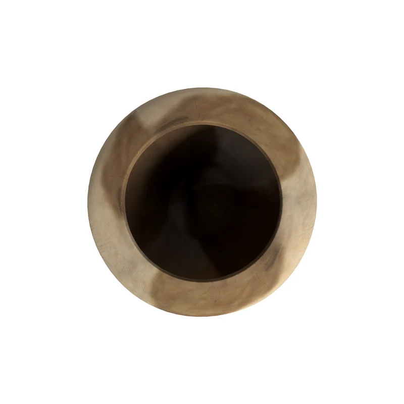 Vase Makkar en bois de suar H60cm