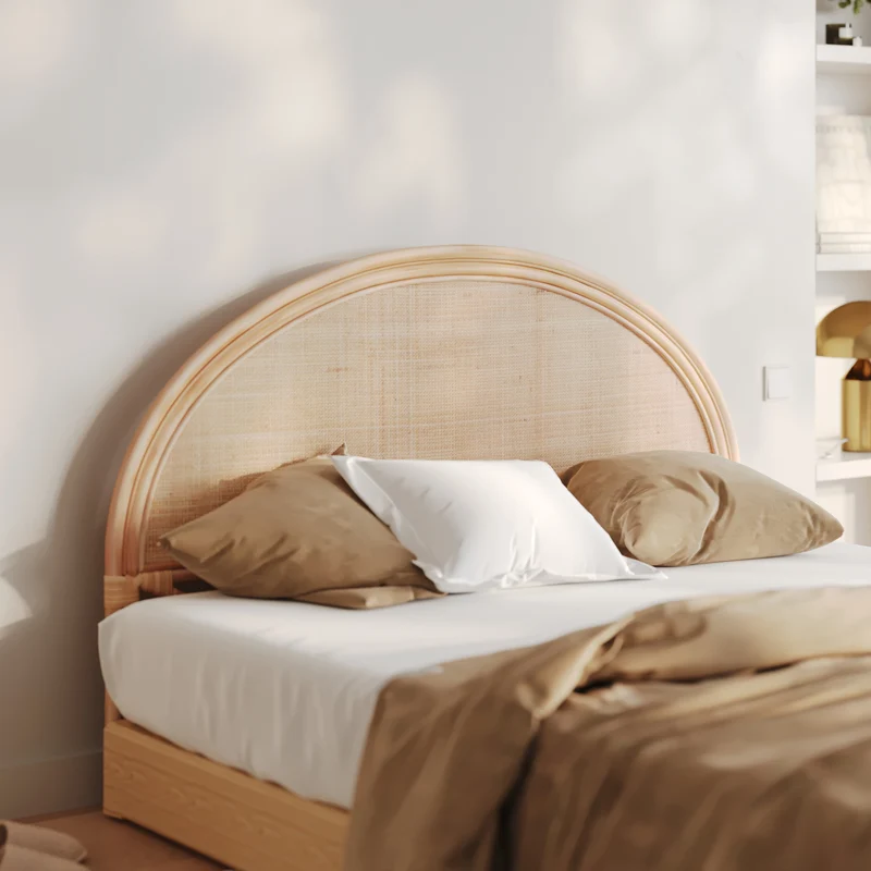 Tête de lit Madya en rotin naturel 160 cm