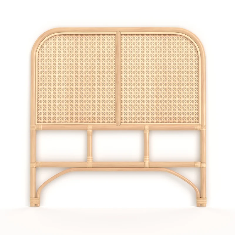 Tête de lit Naïra en rotin et cannage 90 cm
