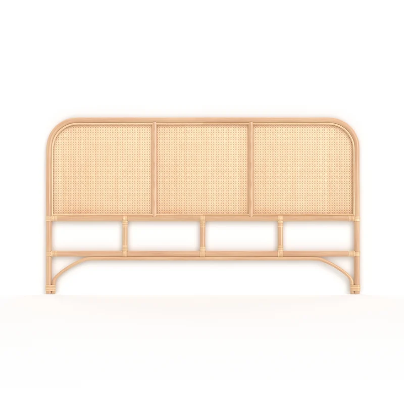 Tête de lit Naïra en rotin et cannage 160 cm
