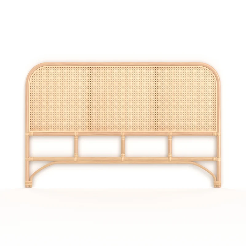Tête de lit Naïra en rotin et cannage 140 cm