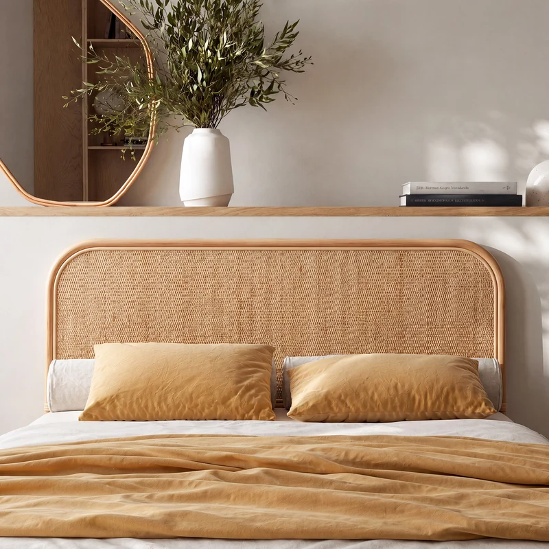 Tête de lit Grace en rotin 140 cm