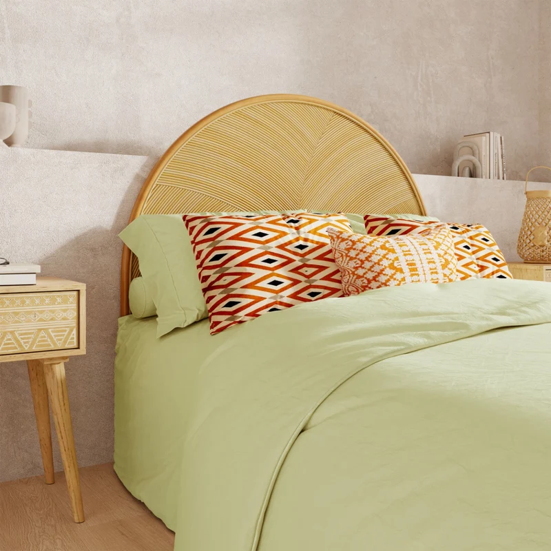 Tête de lit Beigia en rotin 140 cm