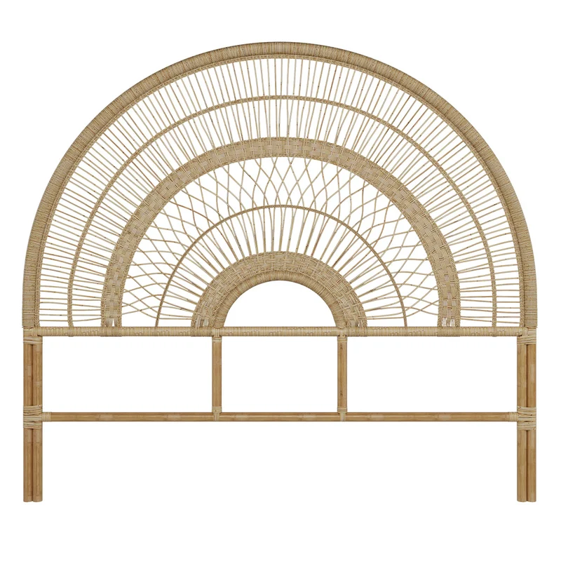 Tête de lit Astéria en rotin 140 cm