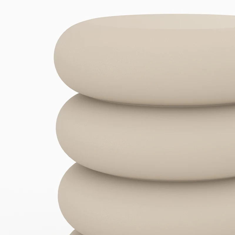 Tabouret rond Félicie H41 cm