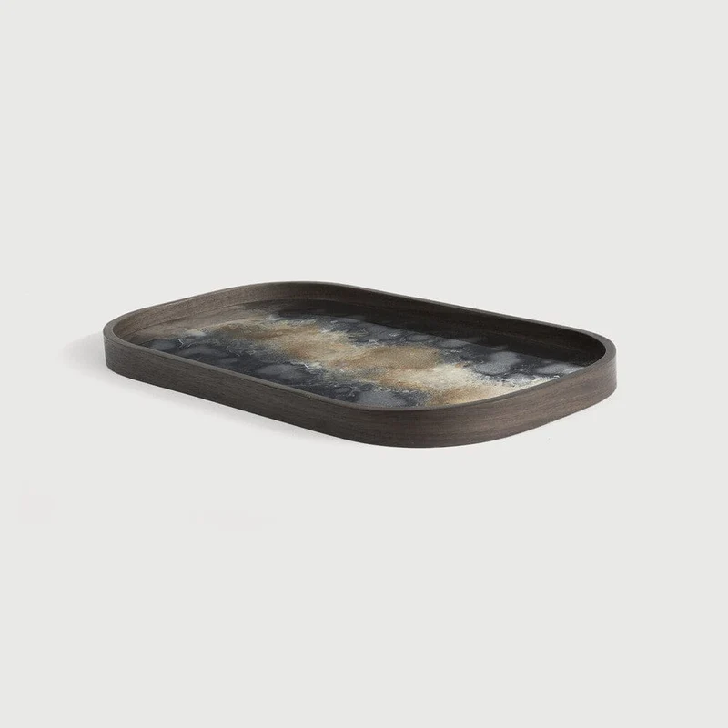 Ethnicraft Plateau Vide-Poche Organic - Noir