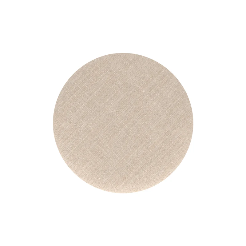 Tabouret de bar Vahina beige et bois clair 66 cm (lot de 2)