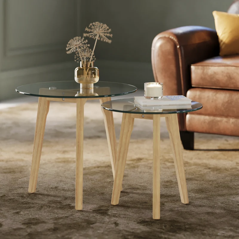 Tables basses Vénus (lot de 2)