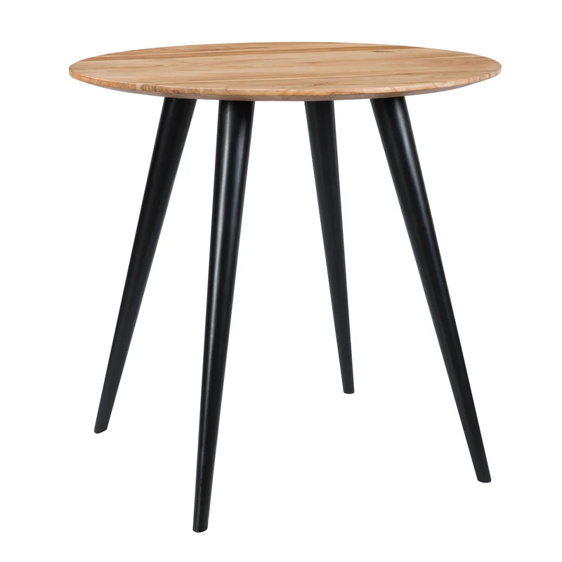Table ronde Modasa 2 personnes en acacia D80 cm