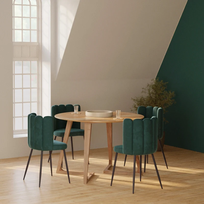 Table ronde 4 personnes en bois d'acacia D115 cm