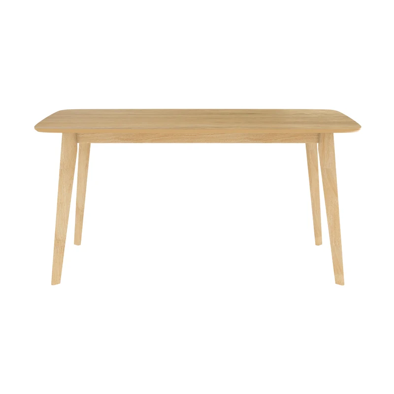 Table rectangulaire Oman 150 cm en bois clair 6 personnes