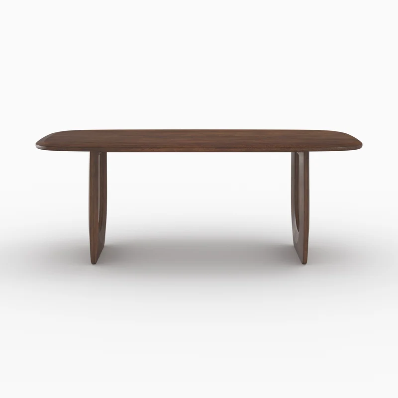Table rectangulaire maya en bois de manguier 6 places