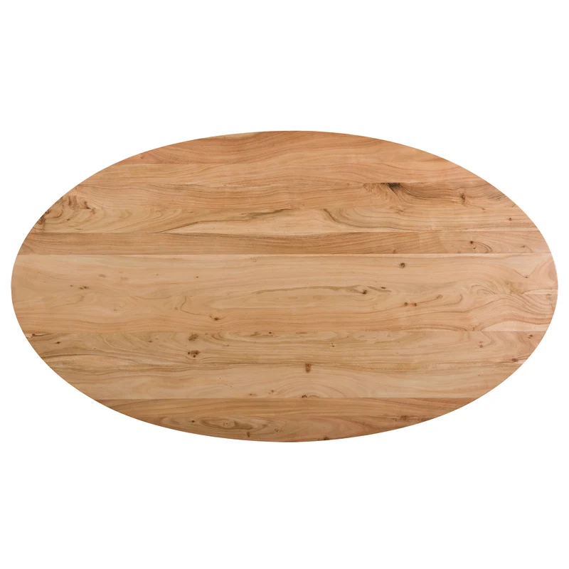 Table ovale Matara 8 personnes en bois 200 cm