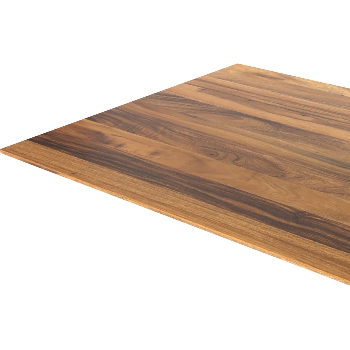 Table rectangulaire Sudirman 8 personnes en bois et métal 220 cm