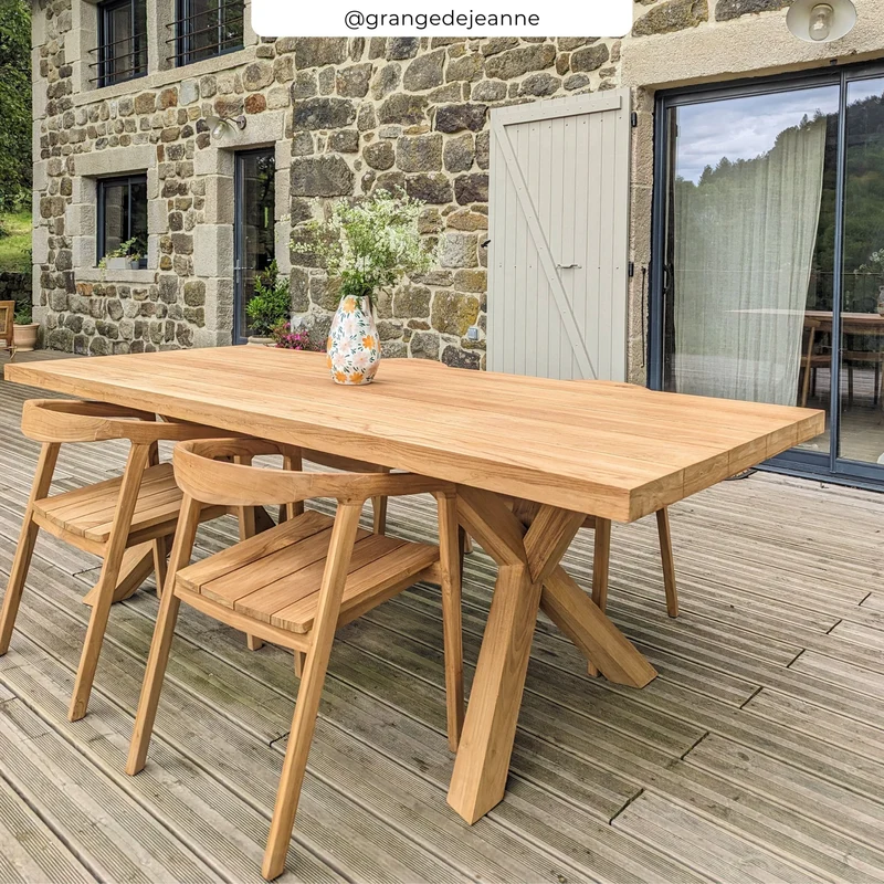 Table de jardin Soraya 10 personnes