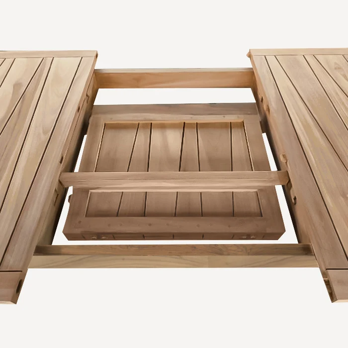 Table de jardin extensible Tunga 6 à 10 personnes