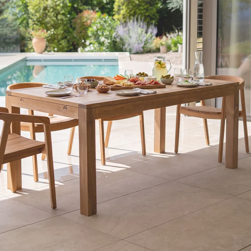 Table de jardin extensible Nido 6 à 10 personnes