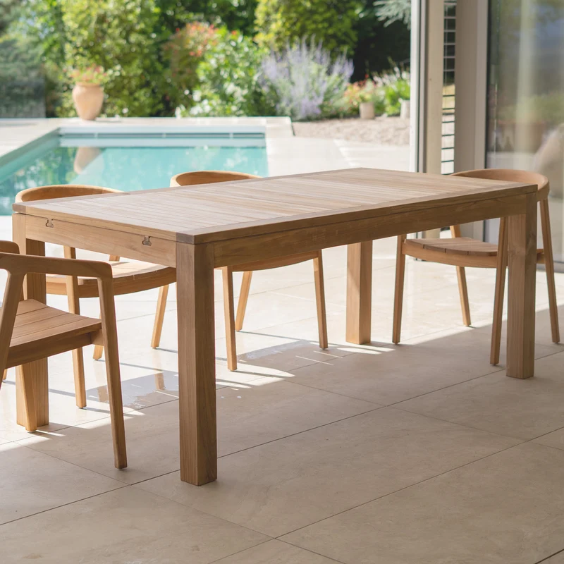 Table de jardin extensible Nido 6 à 10 personnes