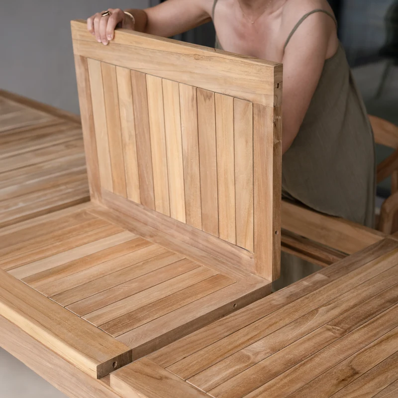Table de jardin extensible Nido 6 à 10 personnes
