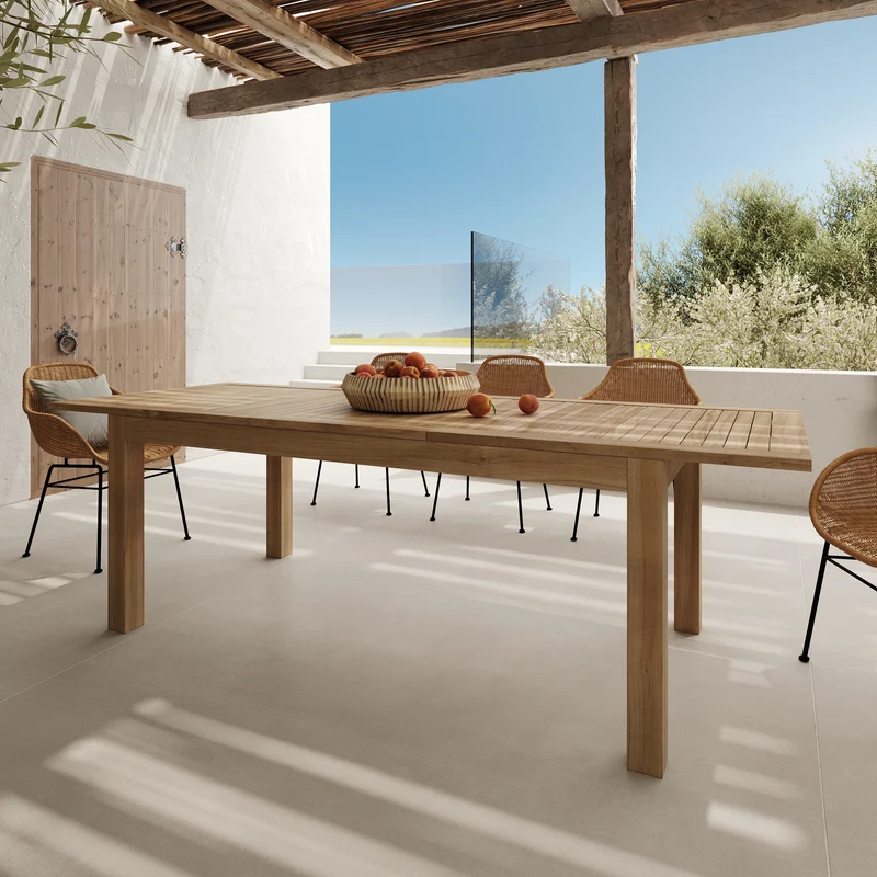 Table de jardin extensible Nido 6 à 10 personnes