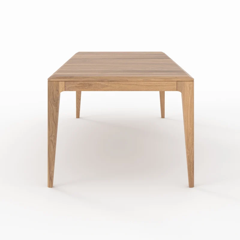 Table de jardin Nonza en bois de teck recyclé 10 personnes