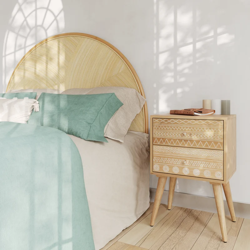 Table de chevet Tiny 2 tiroirs
