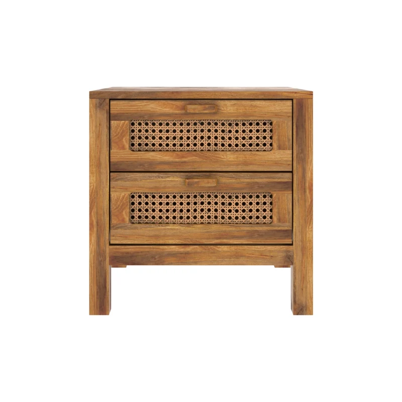 Table de chevet Tiki 2 tiroirs