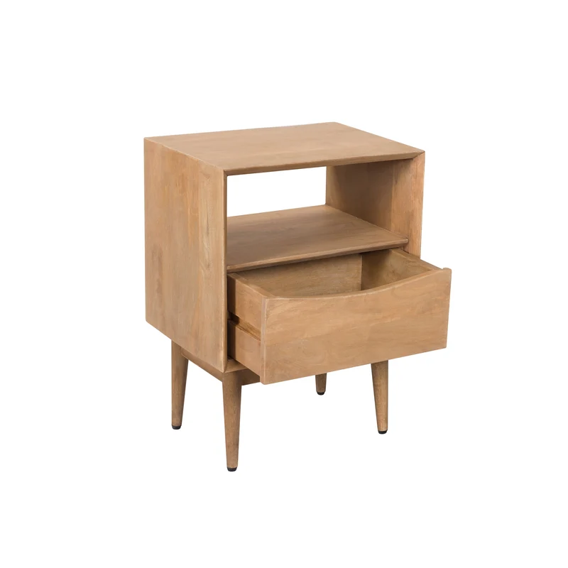 Table de chevet Gute en bois