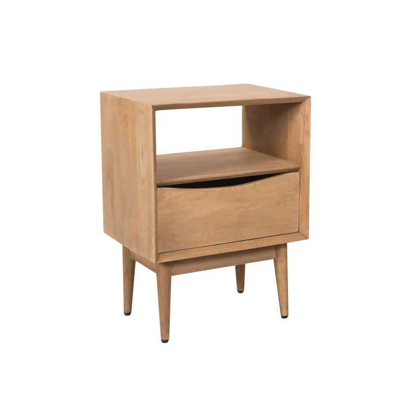 Table de chevet Gute en bois