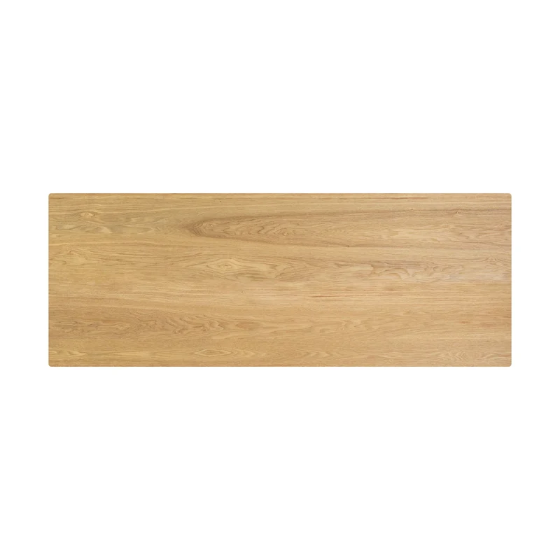 Table de bar rectangulaire Buvette 4 personnes en bois clair 120 cm