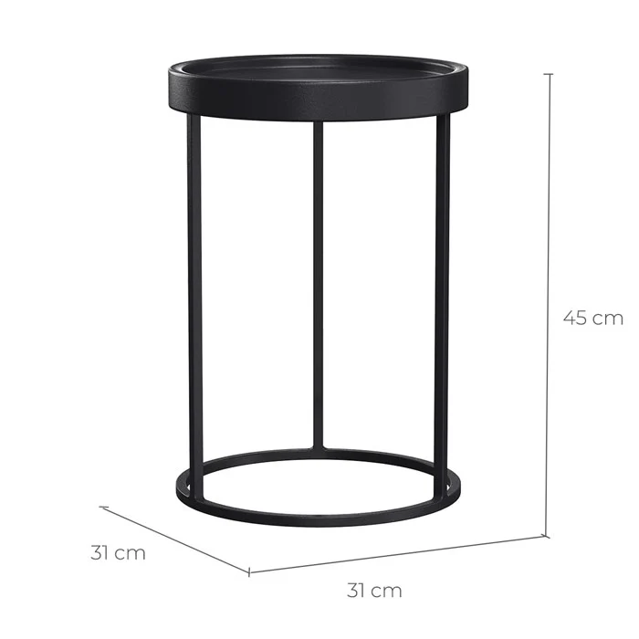 Table d'appoint Swan (lot de 2)