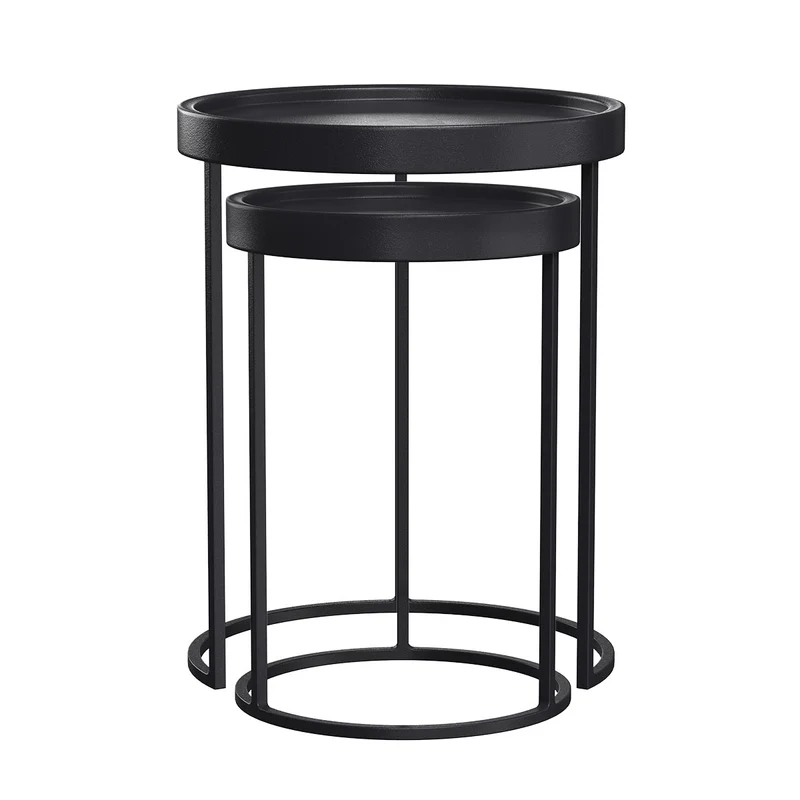 Table d'appoint Swan (lot de 2)