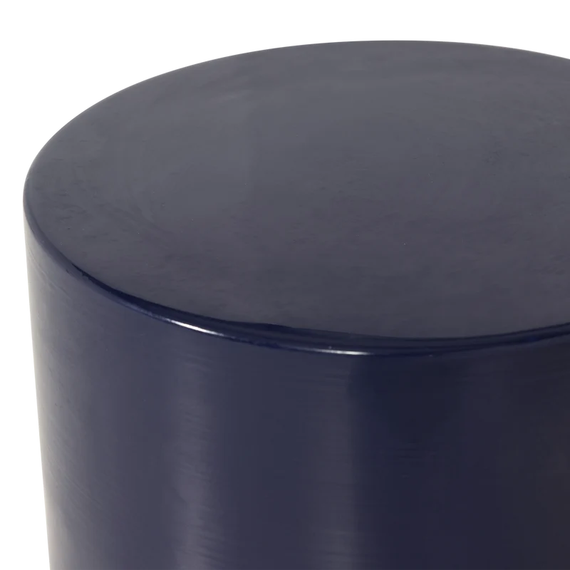 Hekla bijzettafel metaal donkerblauw