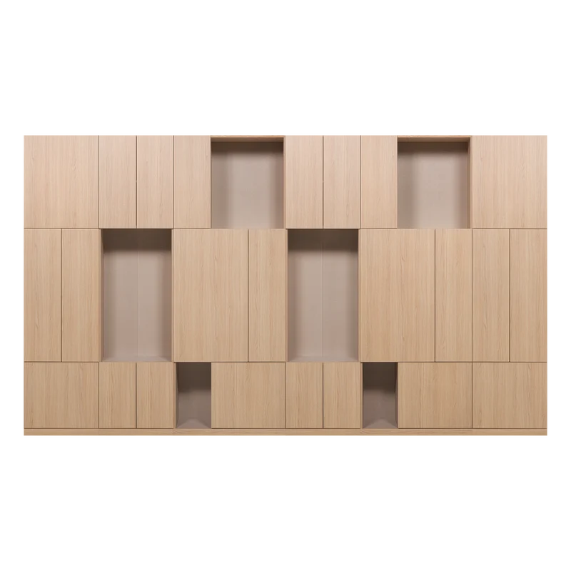 Build wandkast combinatie 376 cm eiken decor naturel