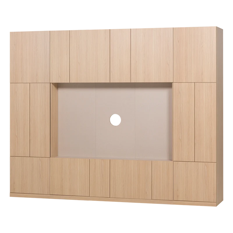 Build wandkast combinatie 268 cm eiken decor naturel