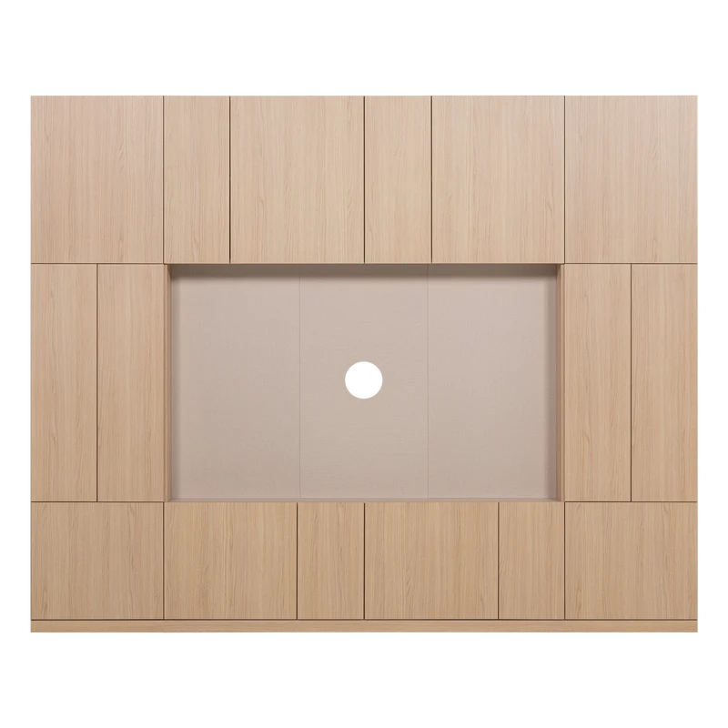 Build wandkast combinatie 268 cm eiken decor naturel