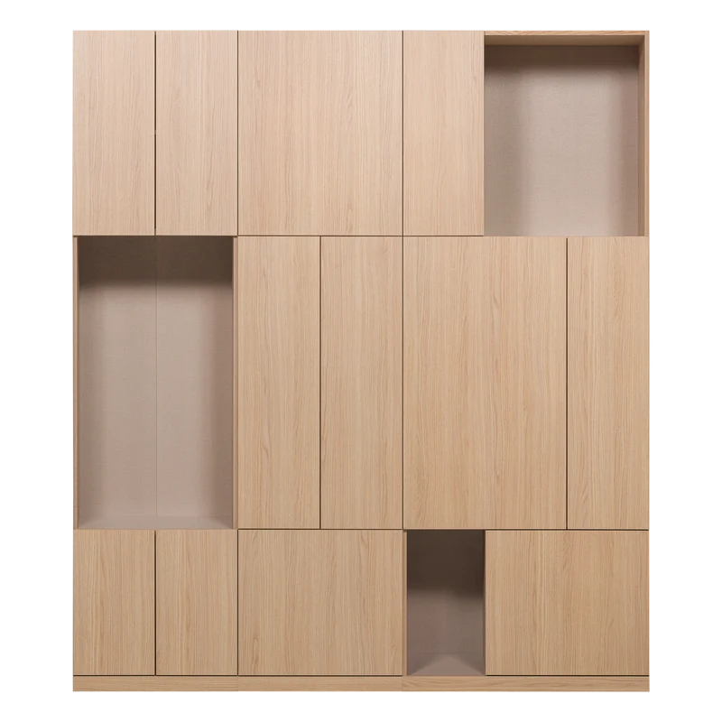 Build wandkast combinatie 188 cm eiken decor naturel