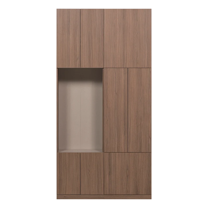 Build wandkast combinatie 108 cm eiken decor bruin